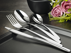 32 Piece Stainless Steel Cutlery Set Knives Fork Spoon Teaspoon