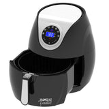 Kitchen Couture Digital Air Fryer 7L LED Display Low Fat Healthy Oil Free Black 7 Litre Black