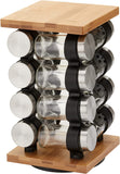 VIKUS Spice Rack Organizer with 12 Pieces Jars for Kitchen